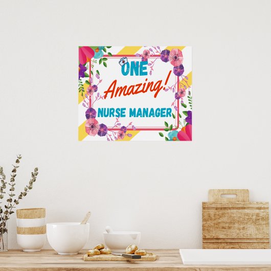 Nurse Manager-waardetoevoeging — Ideaal Poster (Keuken)