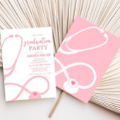 Nurse Medical Graduation Party Uitnodiging