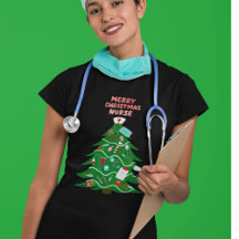 Nurse Merry Christmas Tree