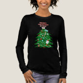Nurse Merry Christmas Tree Tri-Blend Shirt (Voorkant)