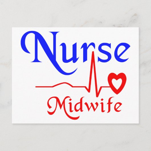 Nurse Midechtgenote Briefkaart (Voorkant)