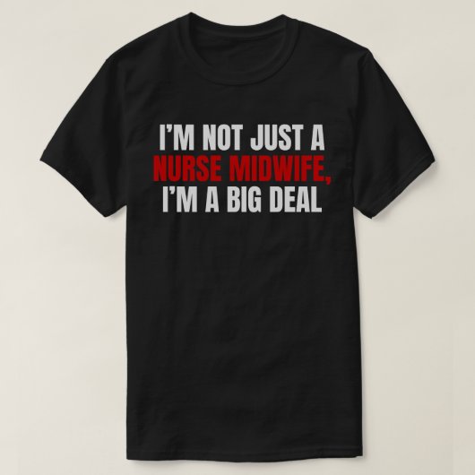 Nurse Midechtgenote T-shirt (Design voorkant)