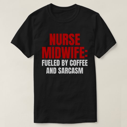 Nurse Midechtgenote T-shirt (Design voorkant)