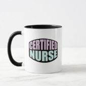 Nurse Mok Gift voor gecertificeerde verpleegkundig (Links)