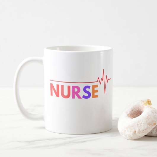 Nurse Mok - Grappig & Inspirerend cadeau voor verp (Met donut)