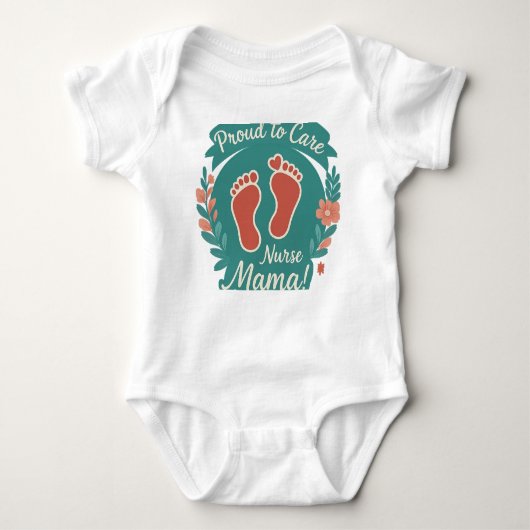 "Nurse Mom" Baby T-Shirt Collection (Voorkant)