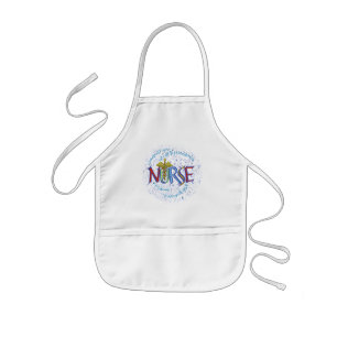 Nurse Motto-schort Kinder Schort