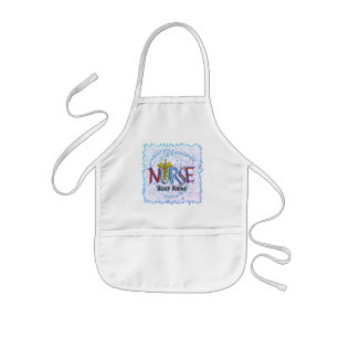 Nurse Motto-schort Kinder Schort