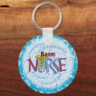 Nurse Motto sleutelhanger