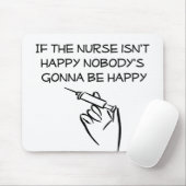 Nurse Mousepad Muismat (Met muis)