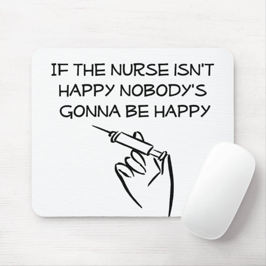 Nurse Mousepad Muismat (Met muis)