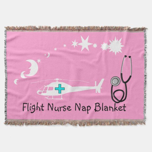 Nurse Nap Blanket Pink Deken (Voorkant)