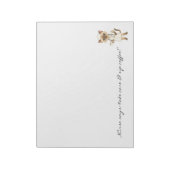 Nurse Notitieblok met Schattigee Cat Holding Coffe (Linkerzijde)