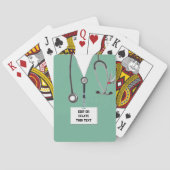 Nurse Novelty Gift Pokerkaarten (Achterkant)