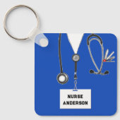 Nurse Novelty Gift Sleutelhanger (Voorkant)