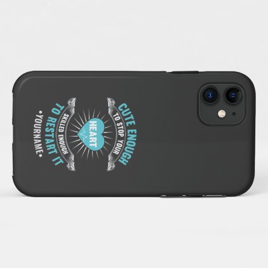 Nurse Nursing Case-Mate iPhone Case (Achterkant (horizontaal))