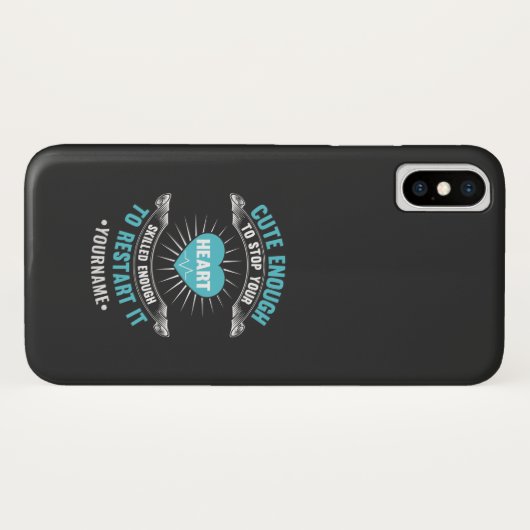 Nurse Nursing Case-Mate iPhone Case (Achterkant (horizontaal))