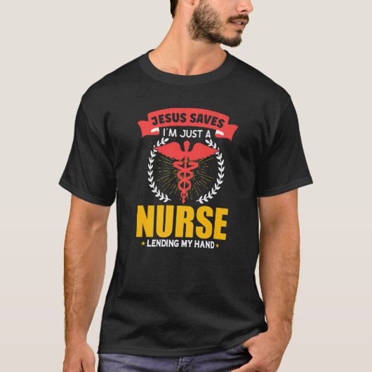 Nurse Nursing Clinic Medical Stuff Paramedic Medic T-shirt (Voorkant)