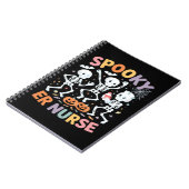 Nurse Nursing Cute Halloween Spooky Essential T-Sh Notitieboek (Linkerzijde)