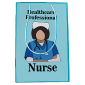 Nurse Nursing Healthcare Professional Medium Cadeauzakje (Voorkant)