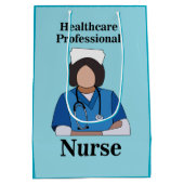 Nurse Nursing Healthcare Professional Medium Cadeauzakje (Achterkant)