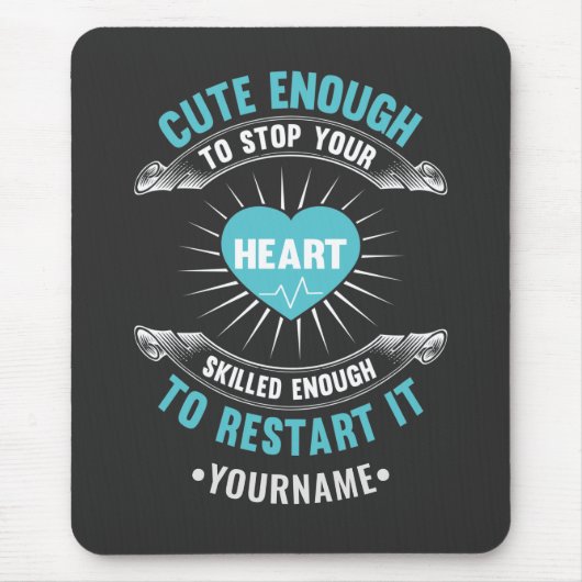 Nurse Nursing Muismat (Voorkant)