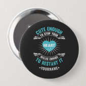 Nurse Nursing Ronde Button 4,0 Cm (Voorkant /achterkant)