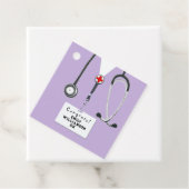 Nurse Nursing School Graduation Bedankjes Labels (In situ)