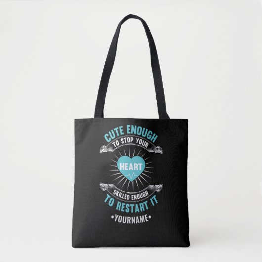 Nurse Nursing Tote Bag (Voorkant)