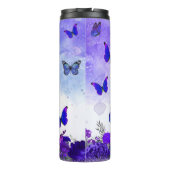 Nurse Nutrition Facts Purple Butterfly Thermosbeker (Achterkant)