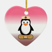 Nurse Penguin (w/Bandaid) Keramisch Ornament (Voorkant)