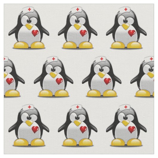Nurse Penquin Stof (Close Up)