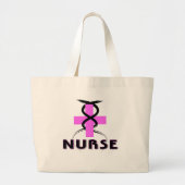 NURSE PINK BAG GROTE TOTE BAG (Voorkant)
