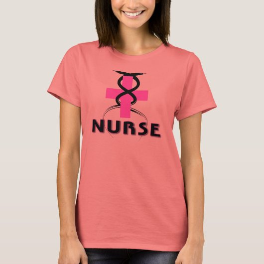 NURSE PINK T-SHIRT (Voorkant)