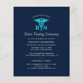 Nurse Pinning Afstuderen 2025 Fotouitnodiging (Voorkant)