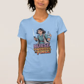 Nurse Powered by the Force Shirt (Voorkant)