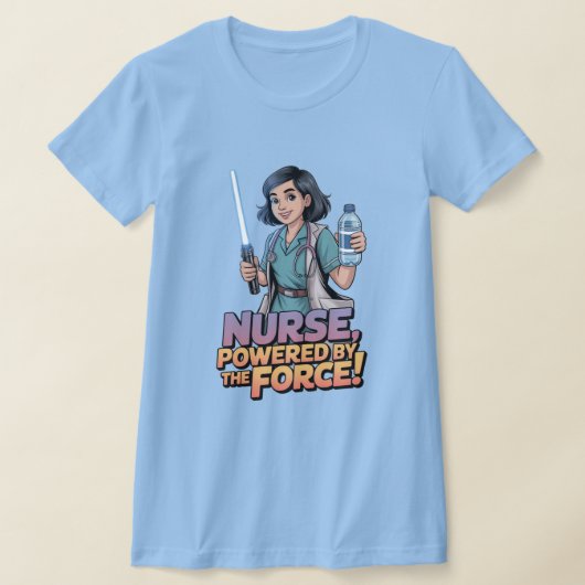 Nurse Powered by the Force Shirt (Laagn)