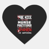 Nurse Practionation Hart Sticker (Voorkant)