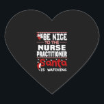 Nurse Practionation Hart Sticker<br><div class="desc">Nurse Practionation</div>