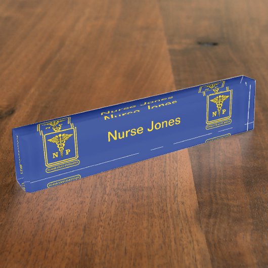 Nurse Practionation Naambordje (Zijkant)