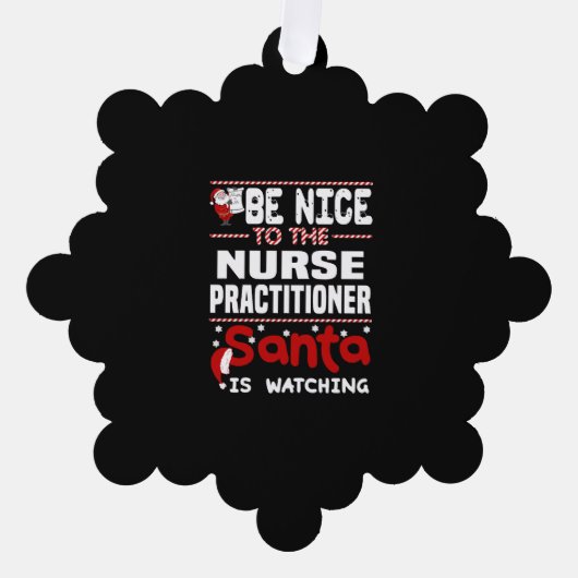 Nurse Practionation Ornament Kaart (Voorkant)