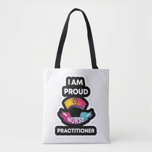 Nurse Practionation Tote Bag (Voorkant)