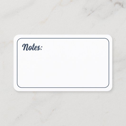 Nurse Practionation Visitekaartje (Achterkant)