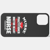 Nurse Practitioner Brains Of A Doctor Heart Of Case-Mate iPhone Case (Achterkant (horizontaal))