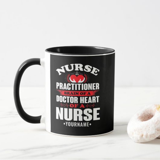 Nurse Practitioner Brains Of A Doctor Heart Of Mok (Met donut)