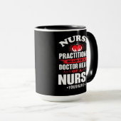 Nurse Practitioner Brains Of A Doctor Heart Of Mok (Voorkant rechts)