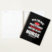 Nurse Practitioner Brains Of A Doctor Heart Of Planner (Display)