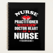 Nurse Practitioner Brains Of A Doctor Heart Of Planner (Voorkant)