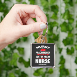 Nurse Practitioner Brains Of A Doctor Heart Of Sleutelhanger