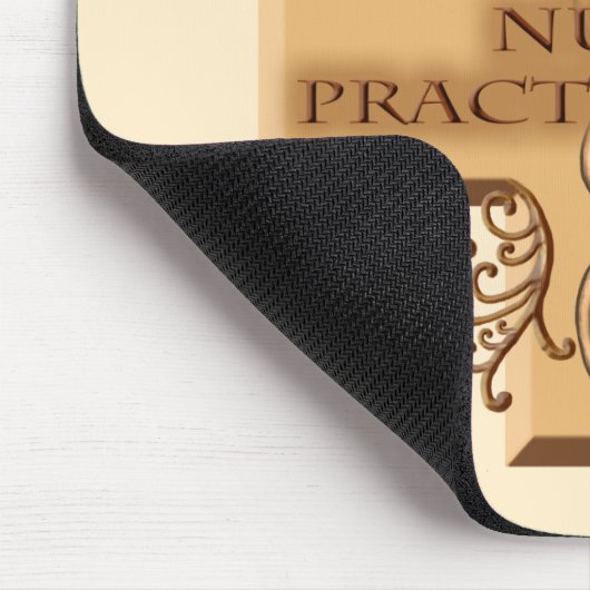 Nurse Practitioner Caduceus Muismat (Hoek)